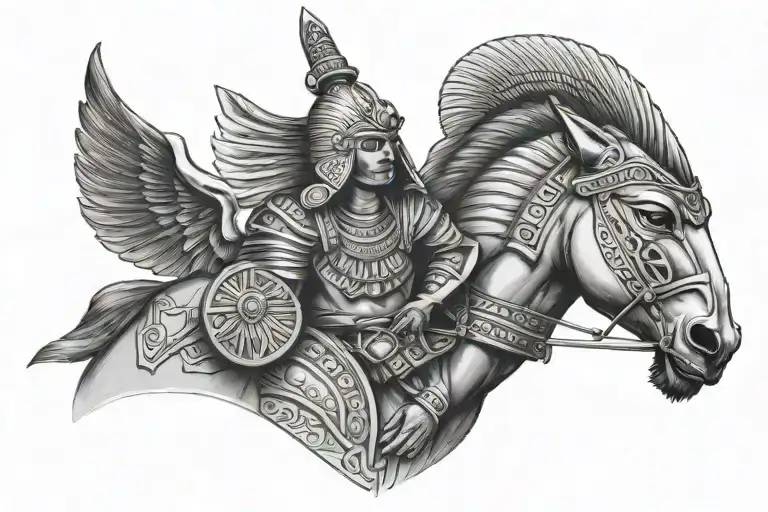 Egypt Warrior Wielding