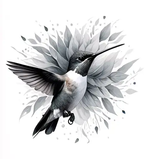 Hummingbird Hovering