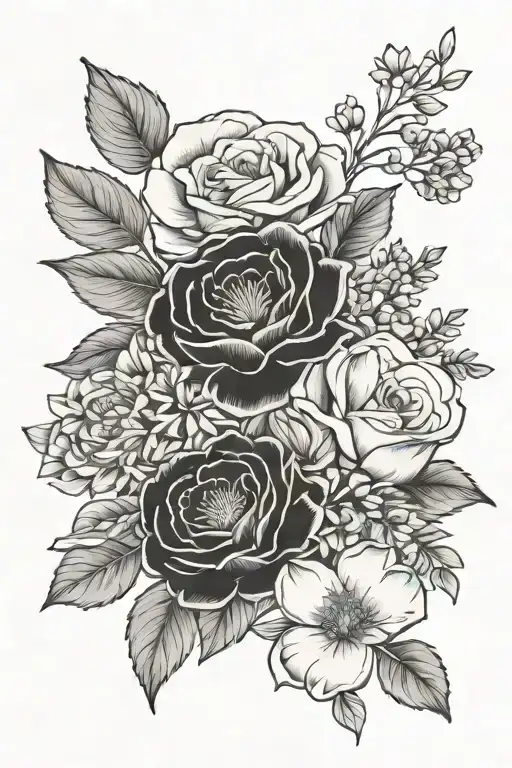 June Birth Flower Bouquet