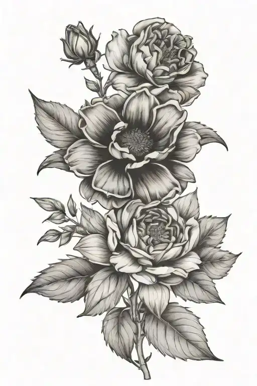 September And August Birth Flower