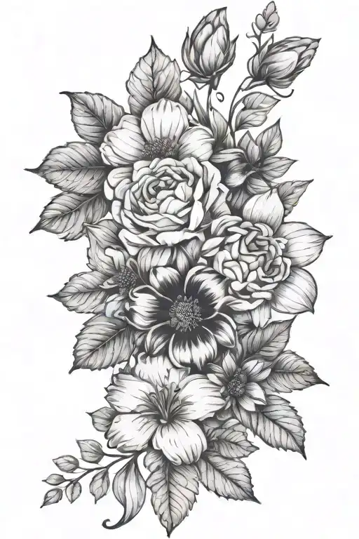 Birth Month Flowers April October December