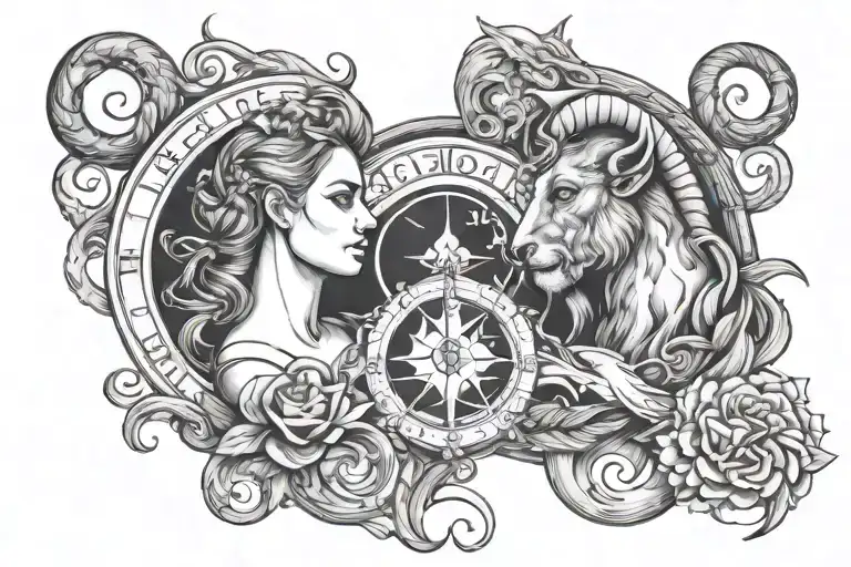 Vrigo And Capricorn And Libra Zodiac Sign