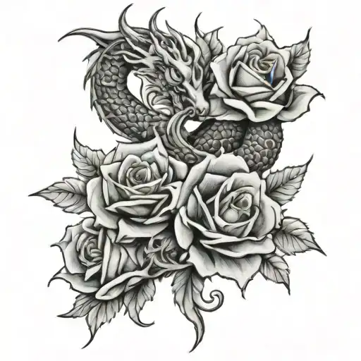 Dragon Roses