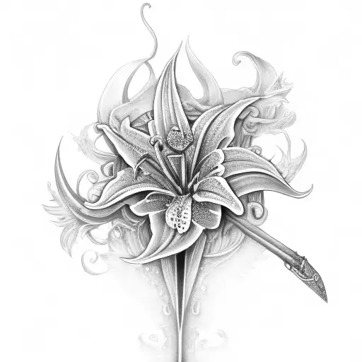 Stargazer Lily Sword