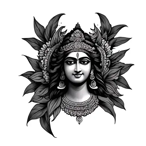 Lakshmi Symbol Made
