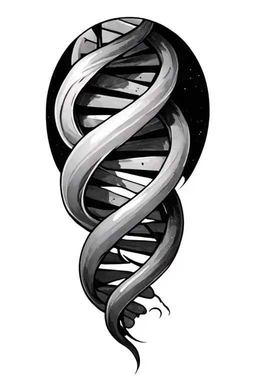 Dna Tattoo For Women That Means Power