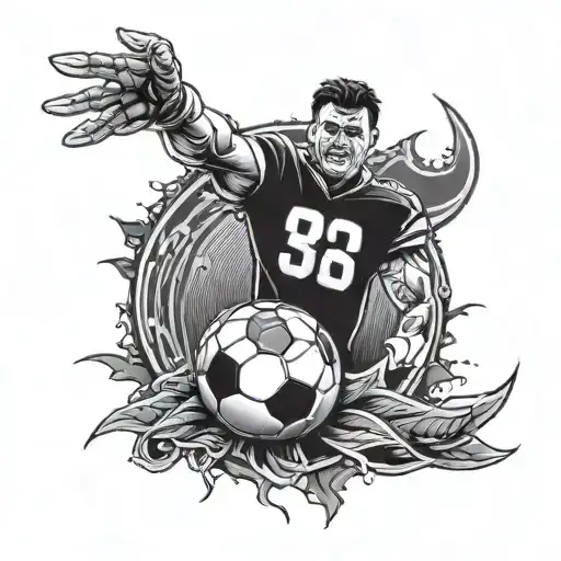 Cool Football Forearm