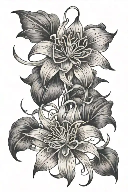 Spider Lily Intertwined