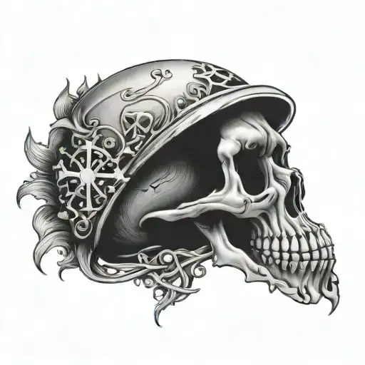 Skull And Crossbones Skull