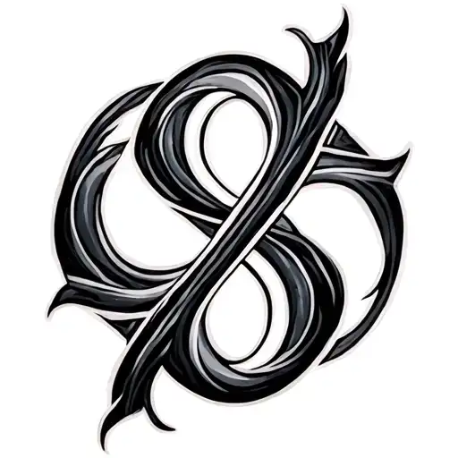 Infinite Symbol With Indian Pen