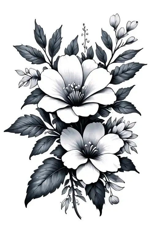 Flowers Strengthen Fine Line