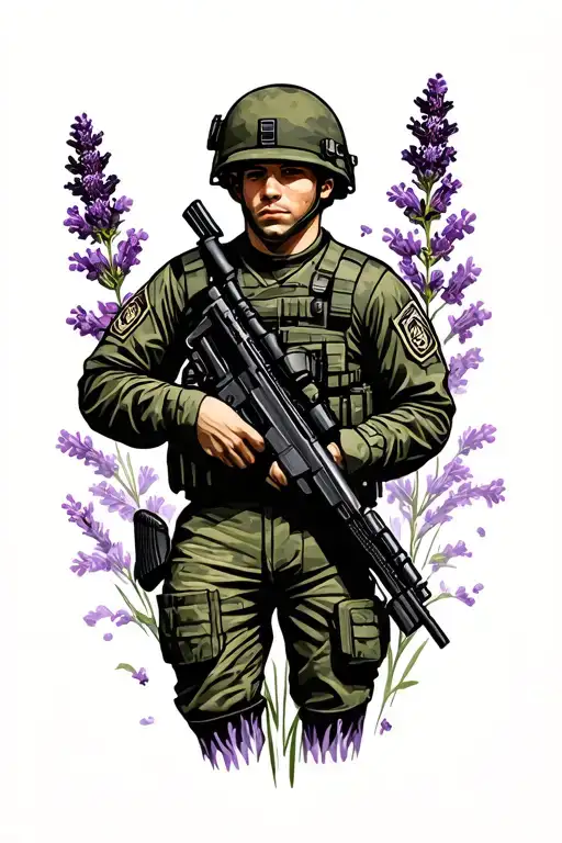 Army Lavender Military