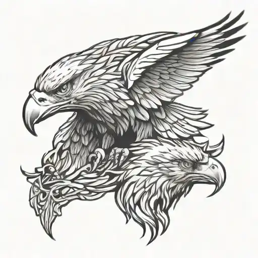 Eagle And Wolf