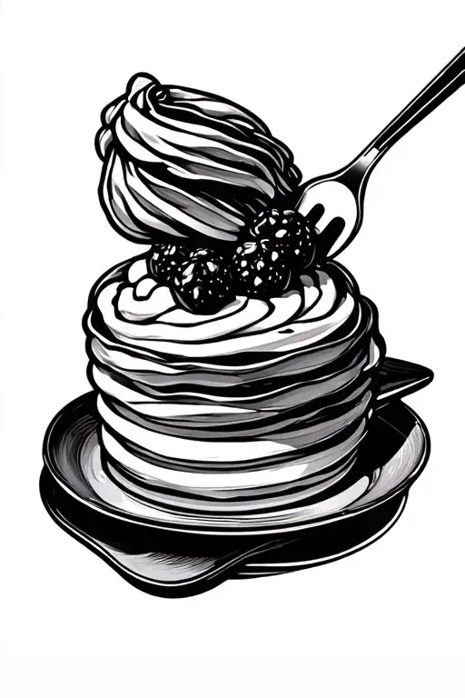 Cooks Hand Plate A Dessert With A Tweezers