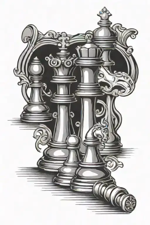 Board Games Priority On Chess Pieces