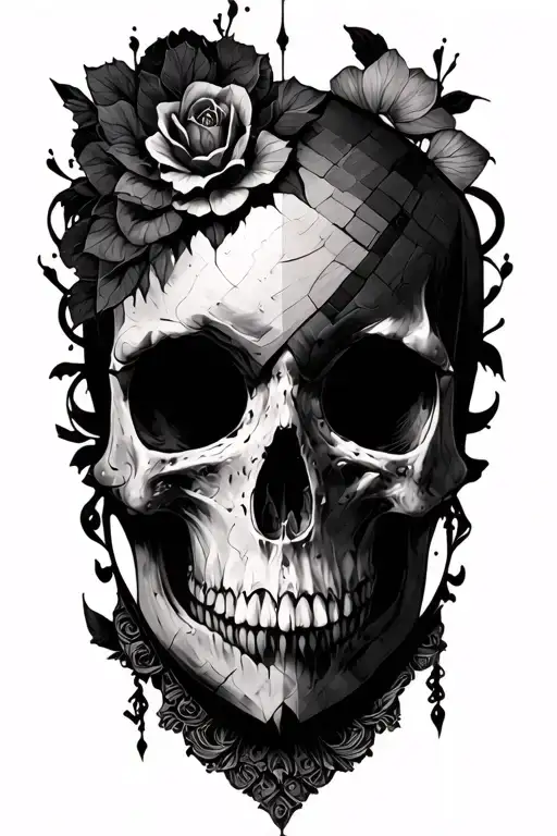 Gothic Patchwork Sleeve