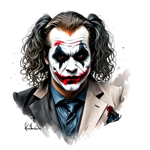 Joker Heath Ledger Joker And Harley Quinn Inspired