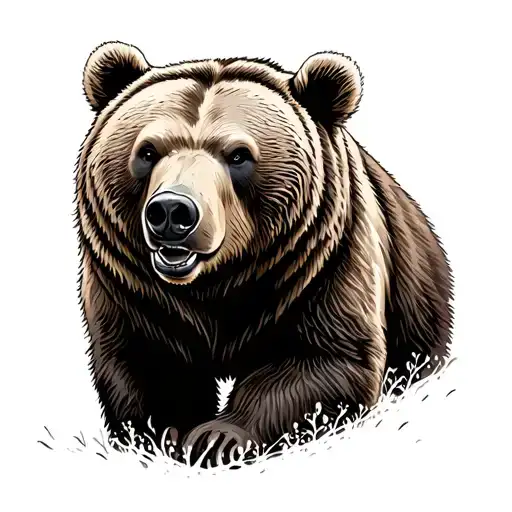 Grizzly Bear That Represents My Dad