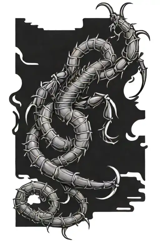 Scorpion Cyber Shinto On Brush