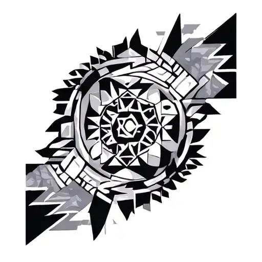 Aztec Geometric Shapes