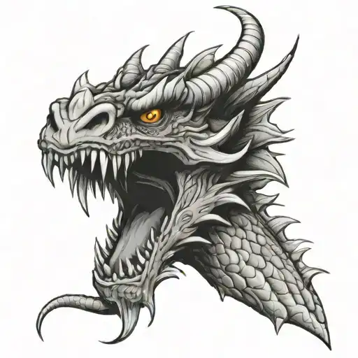Evil Dragon Head