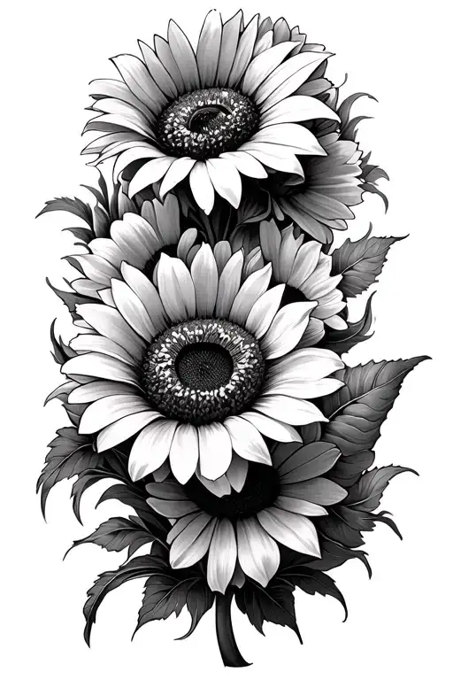 Sunflowers Tulips Poppies Black Eyed Susans Wrapping