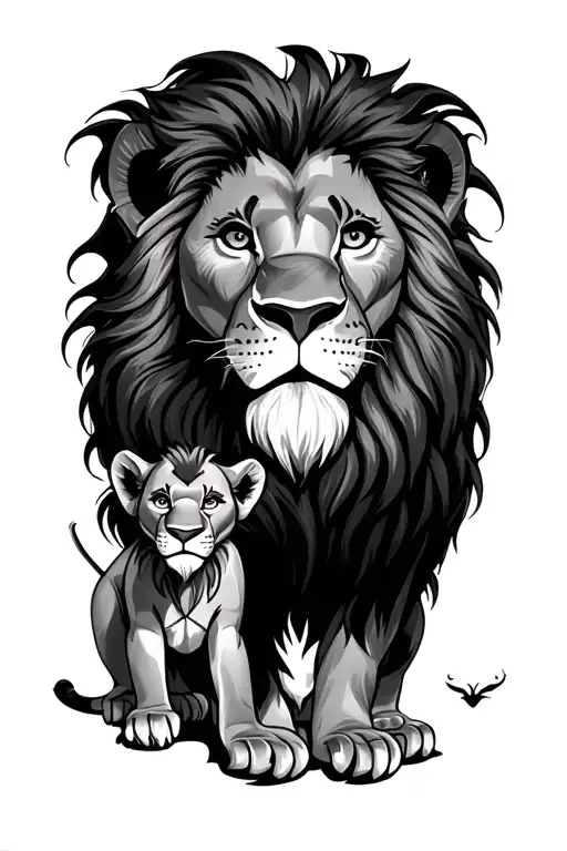 Lion King Dad And Son