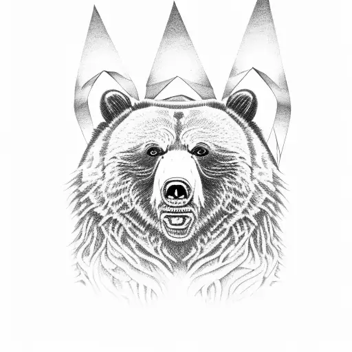 Grizzly Bear With Names