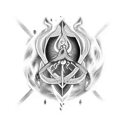 Masculine Cancer And Aquarius Symbol