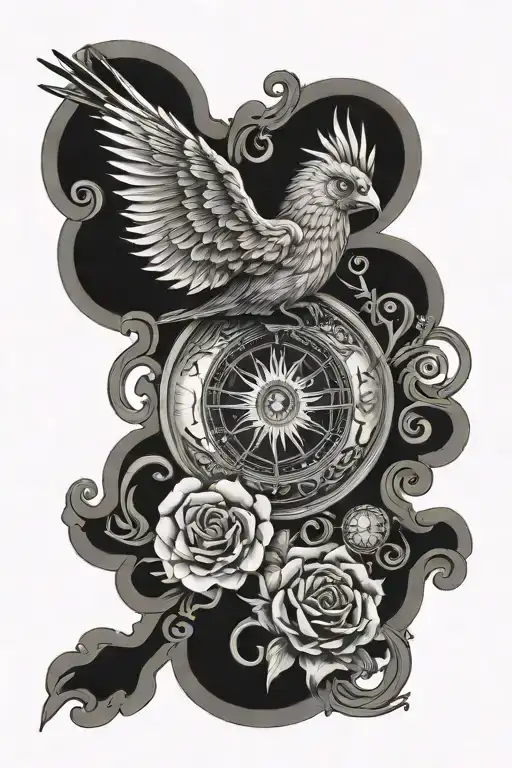 Creepy Esoteric Ornimaental Occult Themed