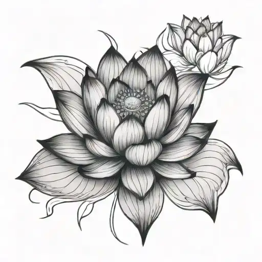 Lotus Flower Blooming