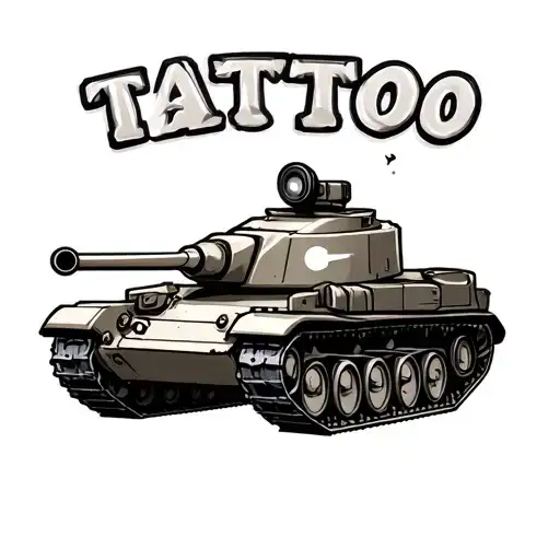 Cartoon Tank And Turbo