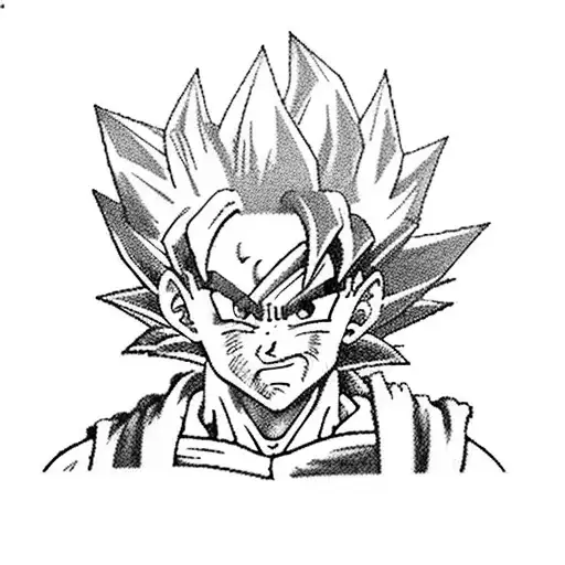 A Cooking-themed Mashup Of Dragon Ball And Naruto Characters