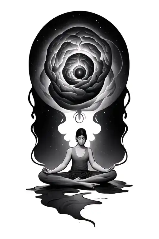 A Look Into The Mind Of Adhd Person Meditating