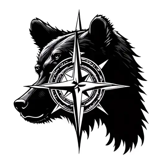 Bearhawk Patrol Tailwheel Mountains Compass Rose Intertwined