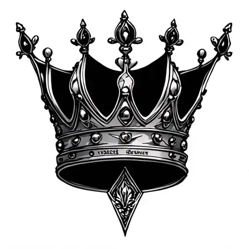Crown With M S D