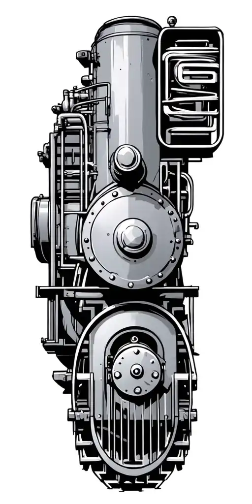 End Of Track Locomotive Diesel Engine