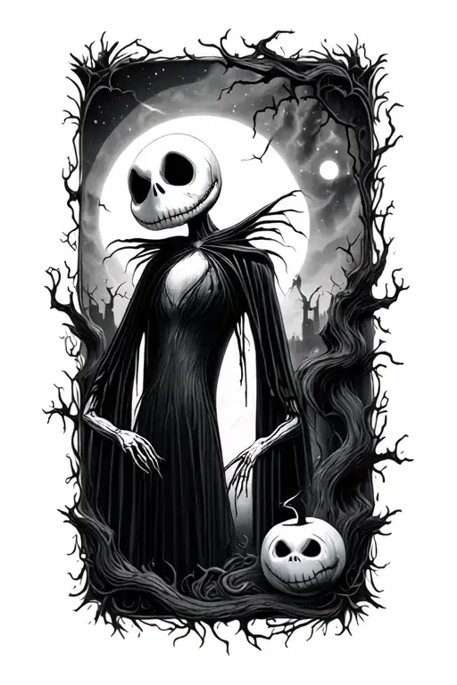 Nightmare Before Christmas Sleeve