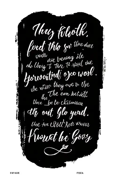 Gospel Quotes Arranged