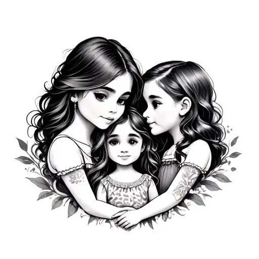 My Wife And Two Daughters