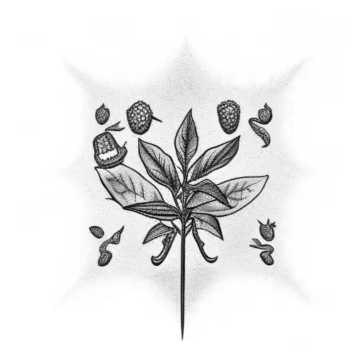 Chilli Plant With A Honeycomb