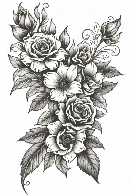 Birthday Month Flower Bouquet