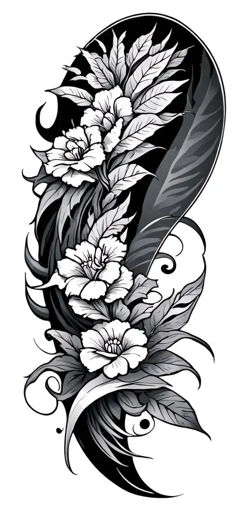 Tradtonal Hawian Sleeve