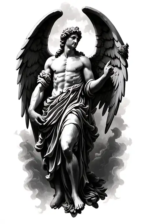 Arch Angel Micheal Angelo Fine