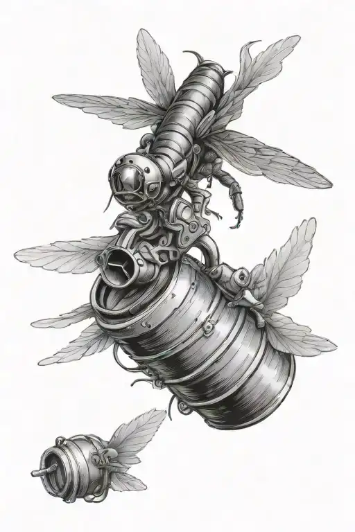 Fly On The Barrel Of A Gun