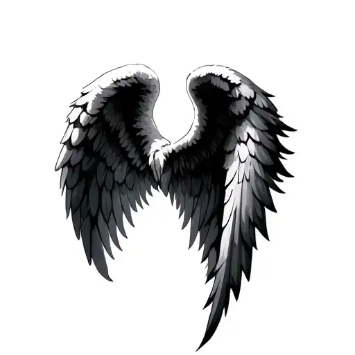 Simple Angel Wings