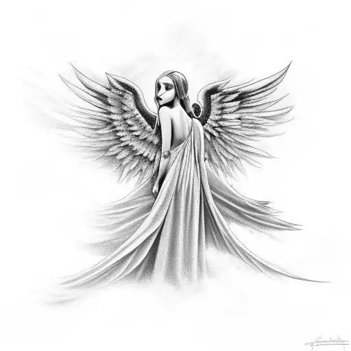 A Fallen Angel Rising From The Flames