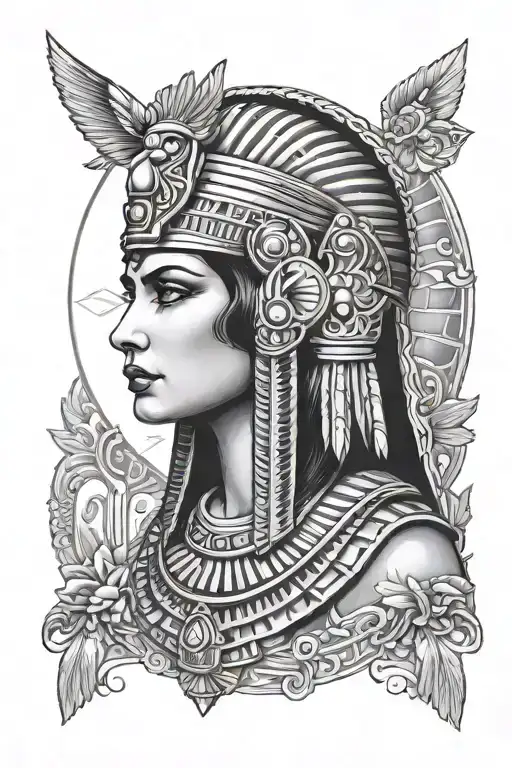 Traditional Cleopatra Portrait