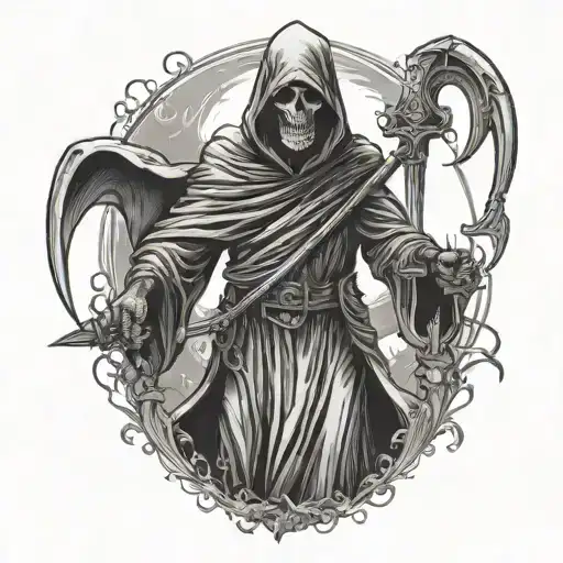 Grim Reaper Standing