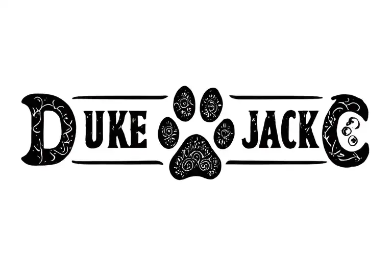 Duke Dog Paw Jack Dog Paw